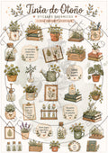 Stickers botánicos (archivo digital)