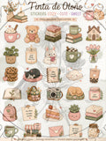 Stickers cozy (archivo digital)