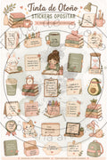 Stickers para opositar (archivo digital)