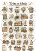 Stickers "pequeñas cosas que alimentan el alma" (archivo digital)